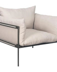 Seasonal Living Hebrides Lounge Chair - Carrion Wheat Outdoor