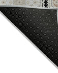 LOOMLAN Rugs Henriette Black Washable Indoor-Outdoor Rug