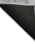 LOOMLAN Rugs Henry Gray Washable Indoor-Outdoor Rug