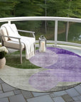 LOOMLAN Rugs Henry Lavender Washable Indoor-Outdoor Rug