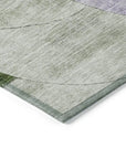 LOOMLAN Rugs Henry Lavender Washable Indoor-Outdoor Rug