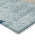 Henry Orange Washable Indoor - Outdoor Rug - LOOMLAN - LOOMLAN Rugs - Outdoor Rugs