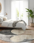 LOOMLAN Rugs Henry Pewter Washable Indoor-Outdoor Rug