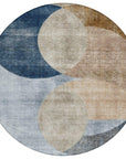 LOOMLAN Rugs Henry Sky Washable Indoor-Outdoor Rug