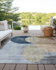 LOOMLAN Rugs Henry Sky Washable Indoor-Outdoor Rug