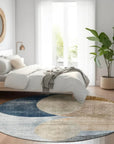 LOOMLAN Rugs Henry Sky Washable Indoor-Outdoor Rug