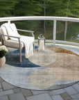 LOOMLAN Rugs Henry Sky Washable Indoor-Outdoor Rug