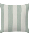Herringbone Stripe Handmade Outdoor Pillow - LOOMLAN - Earnest Collection - Outdoor Pillows