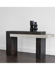 Herriot Concrete Outdoor Couch Table - LOOMLAN - SUNPAN - Outdoor Console Tables