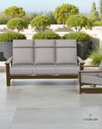 Leeward Deep Seat High Back Hidden Motion Arm Chair
