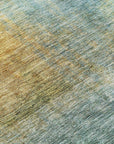LOOMLAN Rugs Hue Blue Washable Indoor-Outdoor Rug