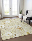 LOOMLAN Rugs Ilunara Gold Washable Indoor-Outdoor Rug