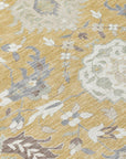 LOOMLAN Rugs Ilyara Gold Washable Indoor-Outdoor Rug