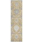 LOOMLAN Rugs Ilyara Gold Washable Indoor-Outdoor Rug