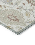 LOOMLAN Rugs Ilyara Ivory Washable Indoor-Outdoor Rug
