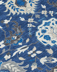 LOOMLAN Rugs Ilyara Navy Washable Indoor-Outdoor Rug