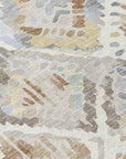 LOOMLAN Rugs Ilyone Ivory Washable Indoor-Outdoor Rug