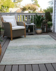 LOOMLAN Rugs Inari Ivory Washable Indoor-Outdoor Rug