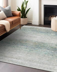 LOOMLAN Rugs Inari Ivory Washable Indoor-Outdoor Rug