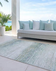 LOOMLAN Rugs Inari Ivory Washable Indoor-Outdoor Rug