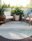 LOOMLAN Rugs Inari Ivory Washable Indoor-Outdoor Rug