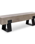Industrial Fiber Reinforced Concrete Bench - LOOMLAN - Urbia - Outdoor Benches
