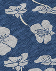 LOOMLAN Rugs Inoa Blue Washable Indoor-Outdoor Rug