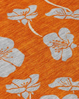 LOOMLAN Rugs Inoa Orange Washable Indoor-Outdoor Rug