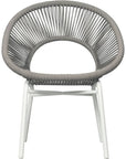 Seasonal Living Ionian 2PC Coconut White Patio Dining Chairs