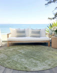 LOOMLAN Rugs Isadorae Aloe Washable Indoor-Outdoor Rug
