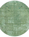 LOOMLAN Rugs Isadorae Green Washable Indoor-Outdoor Rug