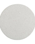 Emissary Jag 18.5 in. Round Pale Green Terrazzo Garden Stool