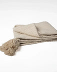 LOOMLAN Jay Cream Outdoor Throw Blanket