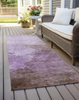 LOOMLAN Rugs Julian Lavender Washable Indoor-Outdoor Rug