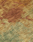 LOOMLAN Rugs Julian Orange Washable Indoor-Outdoor Rug