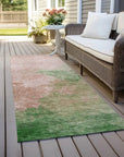 LOOMLAN Rugs Julian Pink Washable Indoor-Outdoor Rug