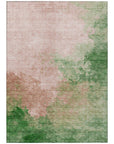 LOOMLAN Rugs Julian Pink Washable Indoor-Outdoor Rug