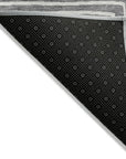LOOMLAN Rugs Junia Gray Washable Indoor-Outdoor Rug