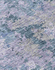 LOOMLAN Rugs Kairi Blue Washable Indoor-Outdoor Rug