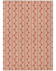 LOOMLAN Rugs Kairova Coral Washable Indoor-Outdoor Rug