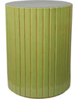 Seasonal Living Kara Accent Table - Green Outdoor End Table