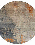LOOMLAN Rugs Karima Brown Washable Indoor-Outdoor Rug