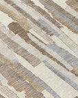 LOOMLAN Rugs Kember Ivory Washable Indoor-Outdoor Rug