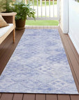 LOOMLAN Rugs Kharma Sky Washable Indoor-Outdoor Rug