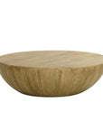 SUNPAN Kinsley Wooden Hand Round Coffee Table