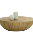 SUNPAN Kinsley Wooden Hand Round Coffee Table