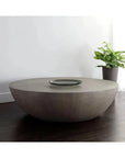 SUNPAN Kinsley Wooden Hand Round Coffee Table