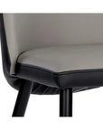 SUNPAN Kline Leather Armless Dining Chair