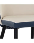 SUNPAN Kline Leather Armless Dining Chair