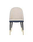 SUNPAN Kline Leather Armless Dining Chair